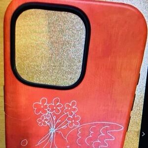 Case-Mate Red Floral Phone Case